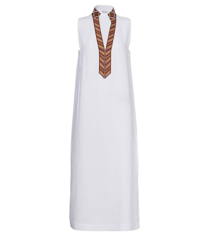 Photo: Loro Piana Abril linen midi dress