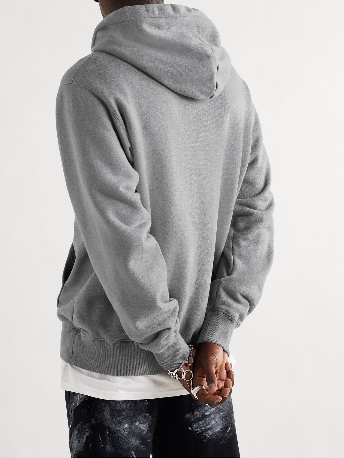【国内買付】UNDERCOVER MENS ダメージ加工 HOODIE コットン 国内買付】UNDERCOVER MENS ダメージ加工 HOODIE コットン