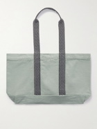 Mr P. - Resort Webbing-Trimmed Cotton-Canvas Tote Bag