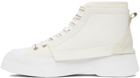 JW Anderson White Trainer Sneakers