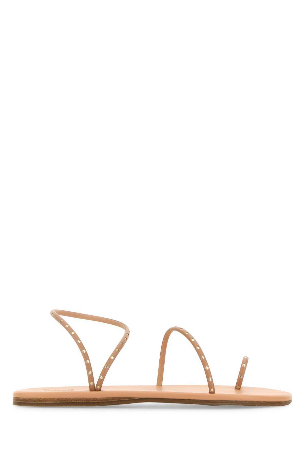 サンダル・ミュール ANCIENT GREEK SANDALS Peach leather thong sandals Ancient Greek Sandals - Alki leather thong sandals Ancient