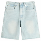 House Of Sunny Women's Sundown Denim Shorts in Light Breeze Wash