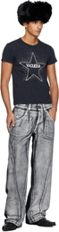 VAQUERA Black 'Vaquera' Star T-shirt