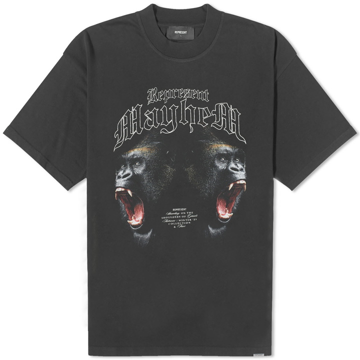 Photo: Represent Men's Mayhem T-Shirt in Black