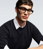 Dior Eyewear DiorBlackSuit XL S1I rectangular glasses