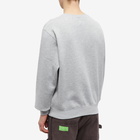 thisisneverthat Men's Arch Logo Crew Sweat in Heather Grey