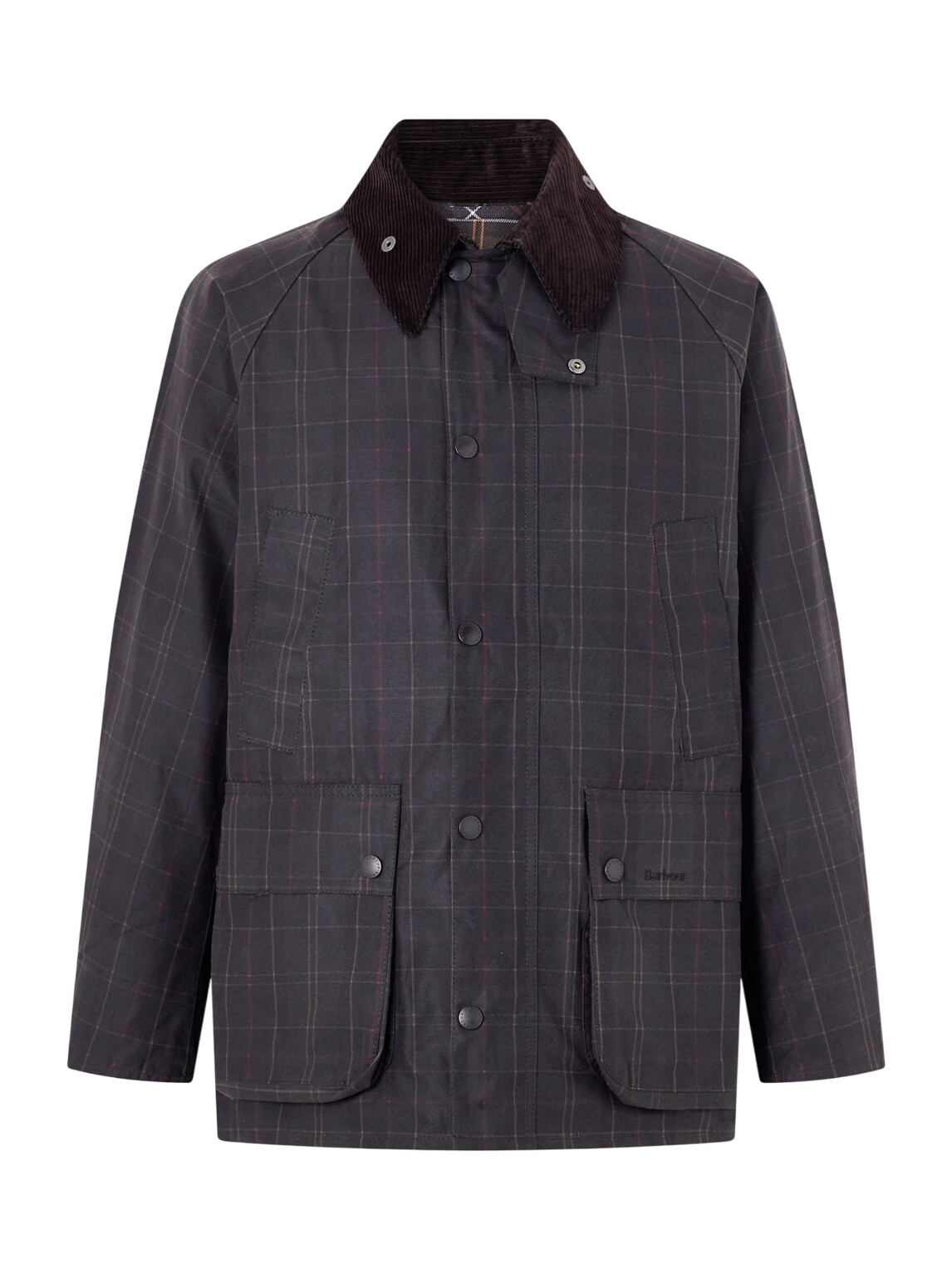 Barbour Men's Transport Padded Casual Jacket in Black Barbour