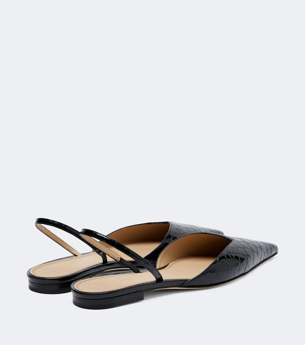 Victoria Beckham Victoria leather slingback flats