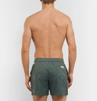 Hartford - Mid-Length Swim Shorts - Army green