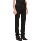 Calvin Klein 205W39NYC Black Dennis Hopper Patch Jeans