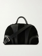 Dries Van Noten - Suede and Leather Duffle Bag