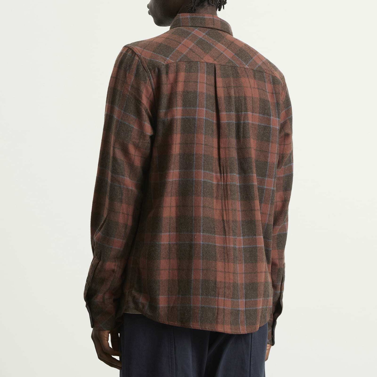 KAVU Men's Big Joe Shirt in Mahogany Brown