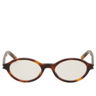 Saint Laurent Sunglasses Women's Saint Laurent Jeanne Optical Glasses in Havana/Transparent 