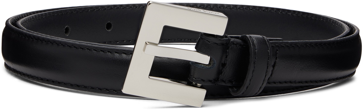 ANINE BING Black Nicola Belt