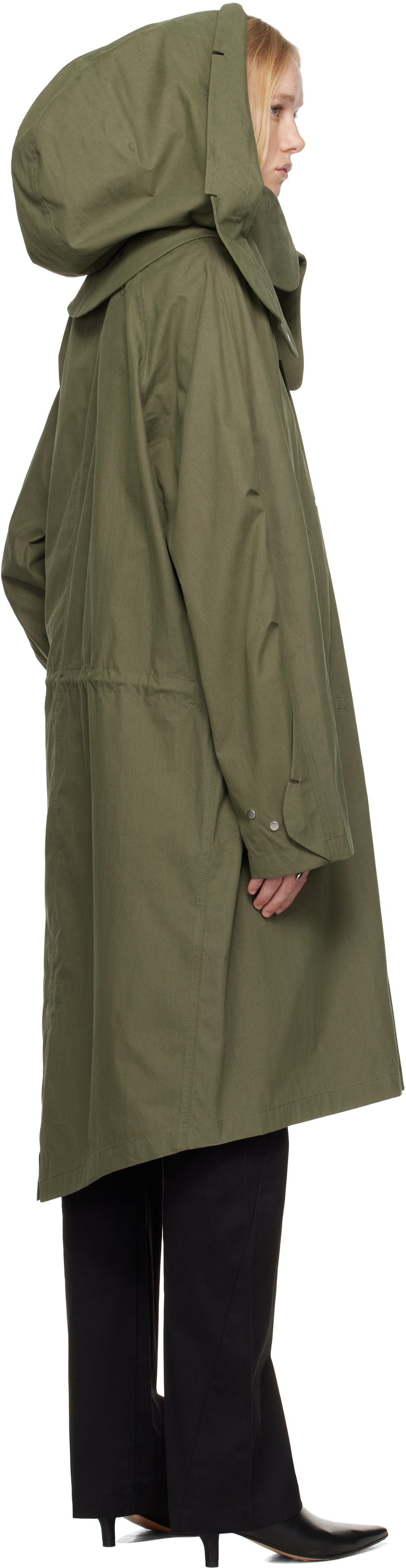 POST ARCHIVE FACTION (PAF) Khaki 8.0 Center Parka
