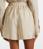 The Frankie Shop Lui striped shorts