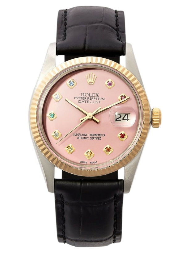 Photo: Lizzie Mandler Fine Jewelry Reworked Vintage Rolex Datejust Watch