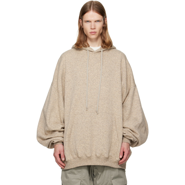 Photo: Rick Owens Beige Tower Hun Hoodie