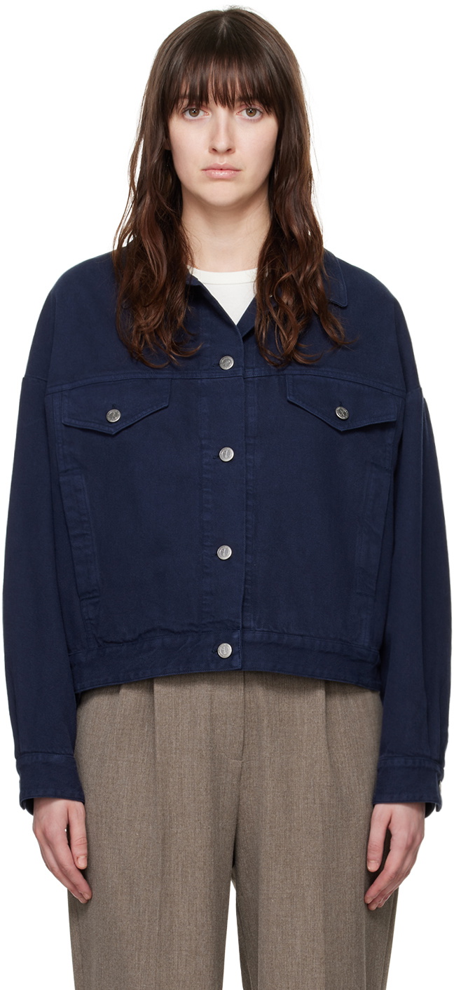A.P.C. Blue Alys Denim Jacket A.P.C.