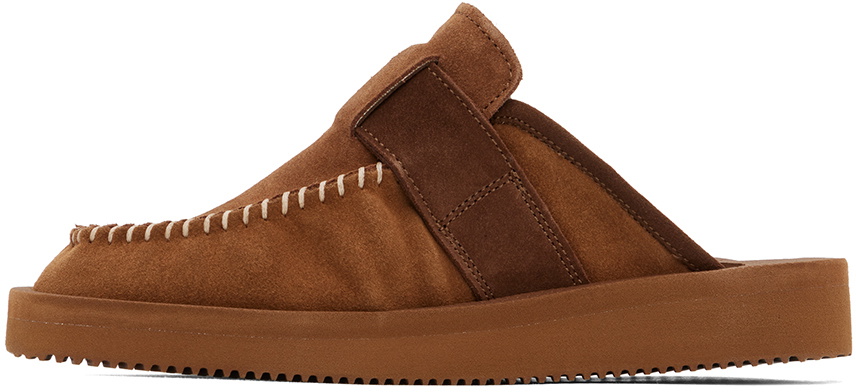 Suicoke Brown LEMI-Sab Slippers