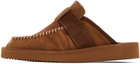 Suicoke Brown LEMI-Sab Slippers