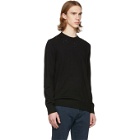 Givenchy Black Wool Star Sweater
