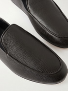 George Cleverley - Mayfair Collapsible-Heel Full-Grain Leather Loafers - Brown