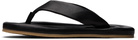 BY FAR Black Dasha 2.0 Flip-Flops