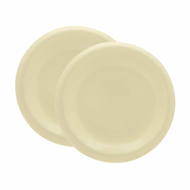Photo: HAY Barro Side Plate - Set of 2 in Pistachio 