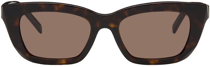 Photo: Givenchy Tortoiseshell Rectangle Sunglasses