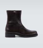 Our Legacy Camion leather Chelsea boots