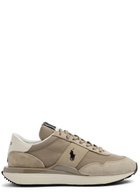 Polo Ralph Lauren Train 89 Panelled Nylon Sneakers Beige