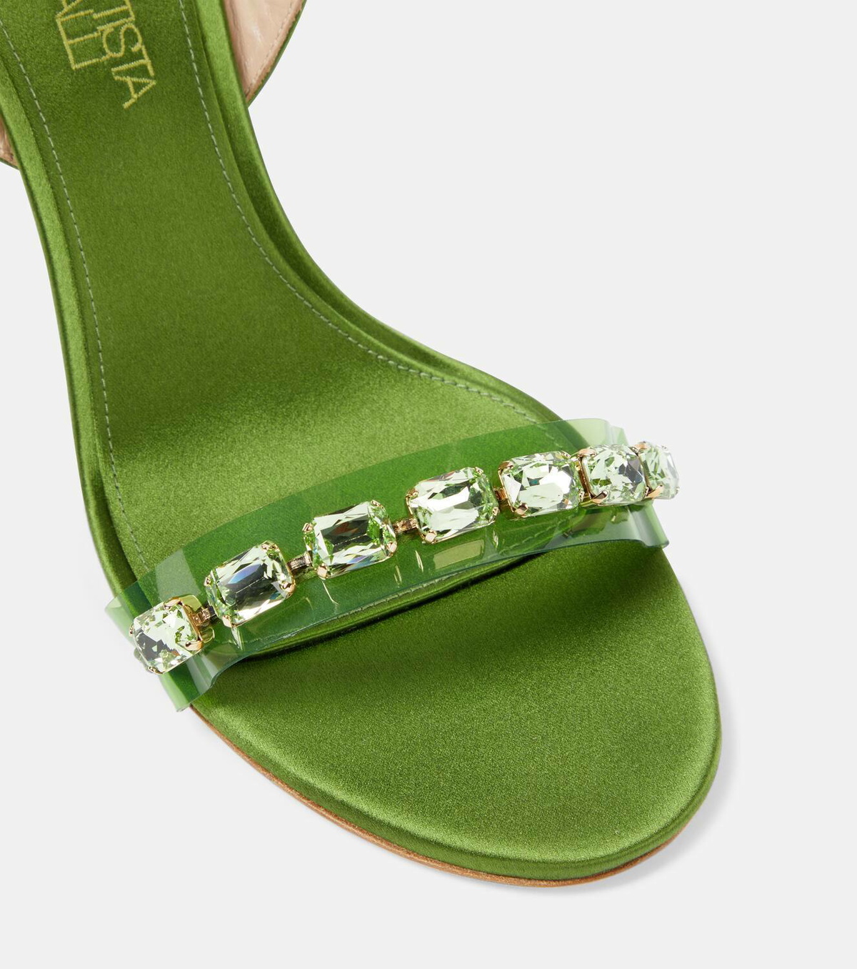 Giambattista Valli Embellished satin sandals