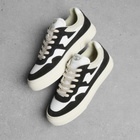 Stepney Workers Club Men's Pearl S-Strike II Suede Leather - END. Exclusive in Black/White