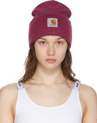 Carhartt Work In Progress Pink Watch Beanie