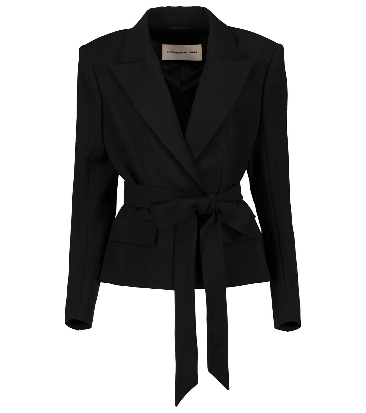 Alexandre Vauthier - Belted crêpe blazer