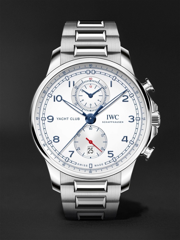 Photo: IWC Schaffhausen - Portugieser Yacht Club Automatic Chronograph 44.6mm Stainless Steel Watch, Ref. No. IW390702