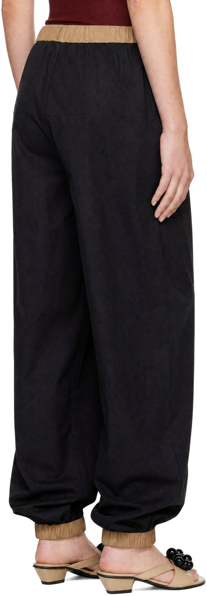 Baserange Black Moy Lounge Pants