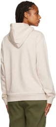 Baserange Beige Organic Cotton Hoodie