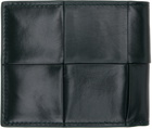 Bottega Veneta Black Bifold Wallet