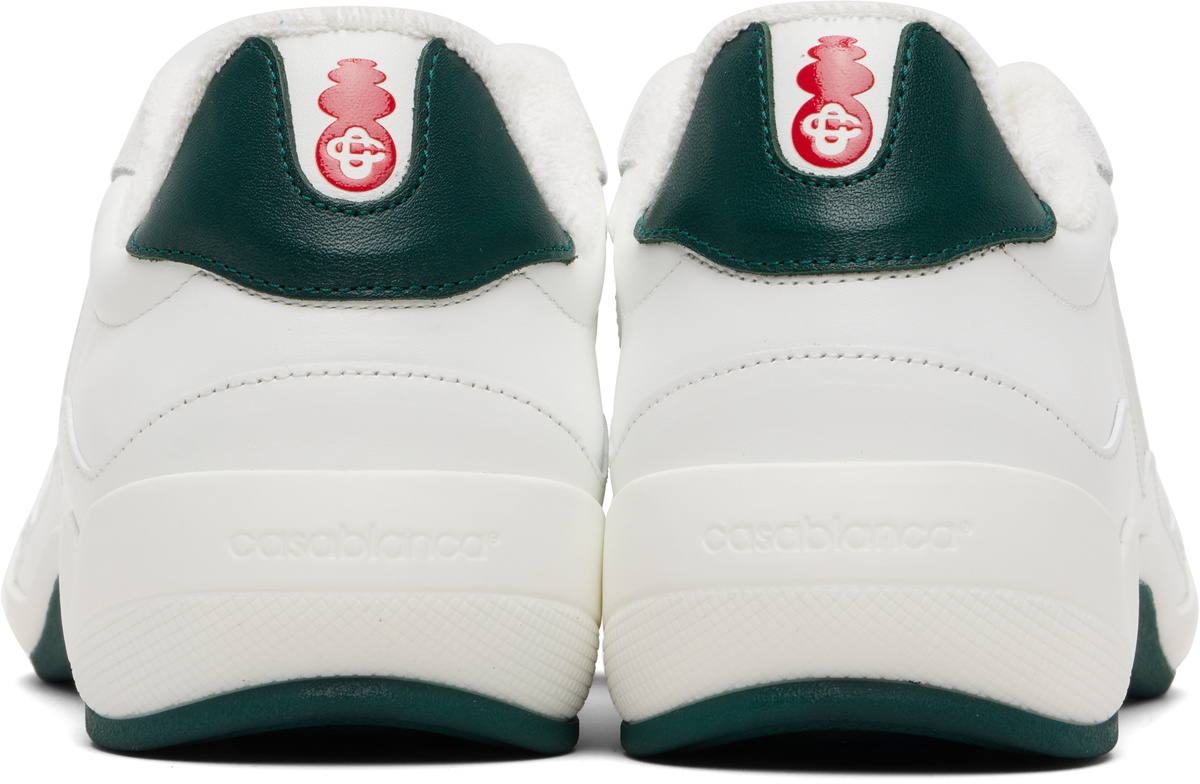 Casablanca White Squash Indoor Sneakers