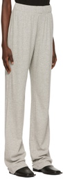 ÉTERNE Gray Thermal Lounge Pants