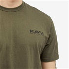 KAVU Men's Klear Above Etch Art T-Shirt in Leaf