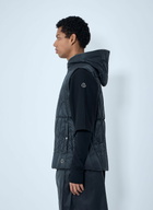 Moncler + Rick Owens Geocamo Flight Quilted Hooded Gilet