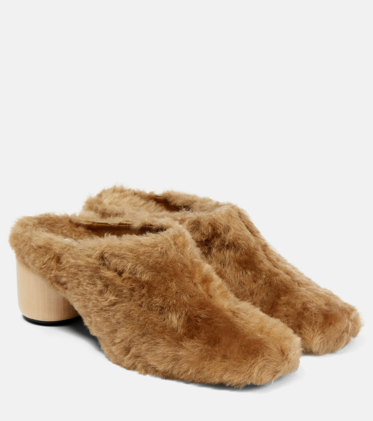 【美品】JIL SANDER ⭐︎ ブラウンファーミュール 37 Jil Sander - Shearling mules Jil Sander
