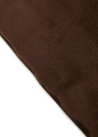 The Row Bindle Small Suede top Handle bag - Chocolate - One Size