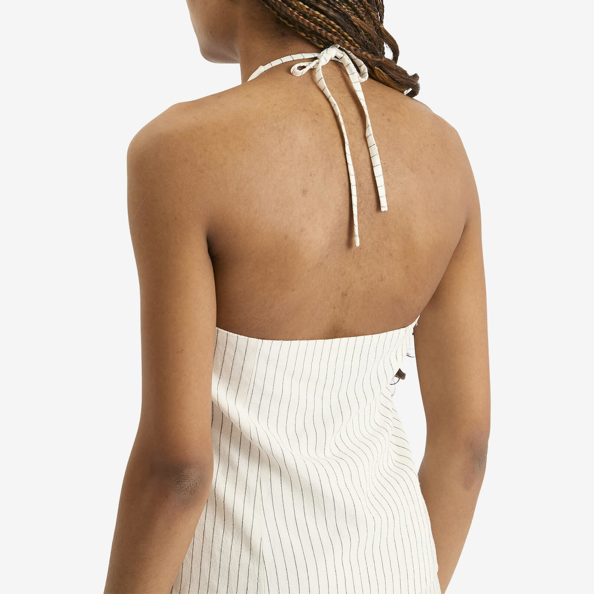 4th & Reckless Women's Sabrina Waistcoat in Pinstripe