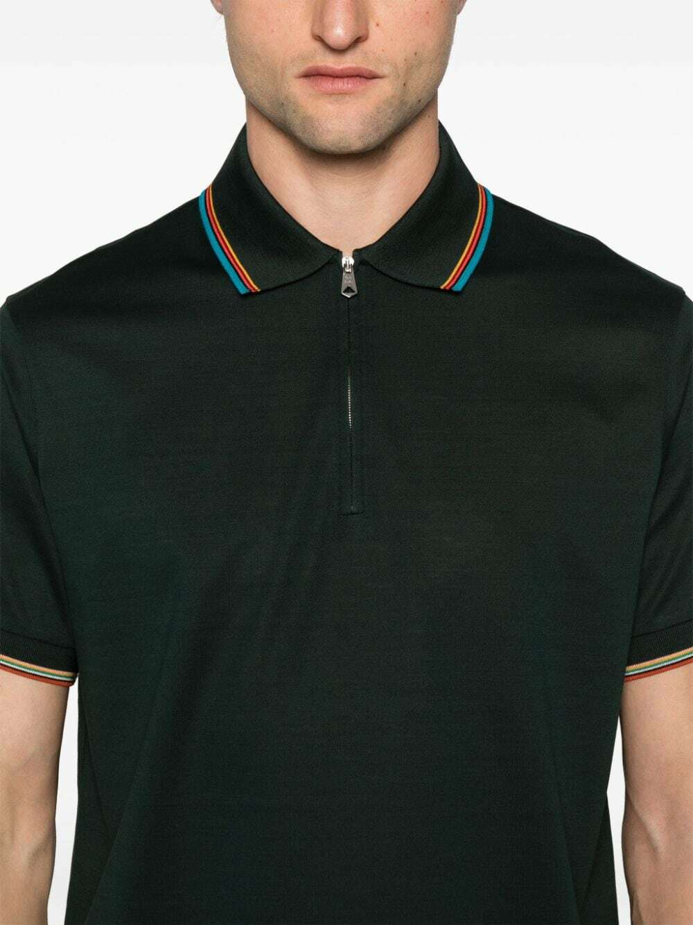 PAUL SMITH - Signature Stripe Cotton Polo Shirt