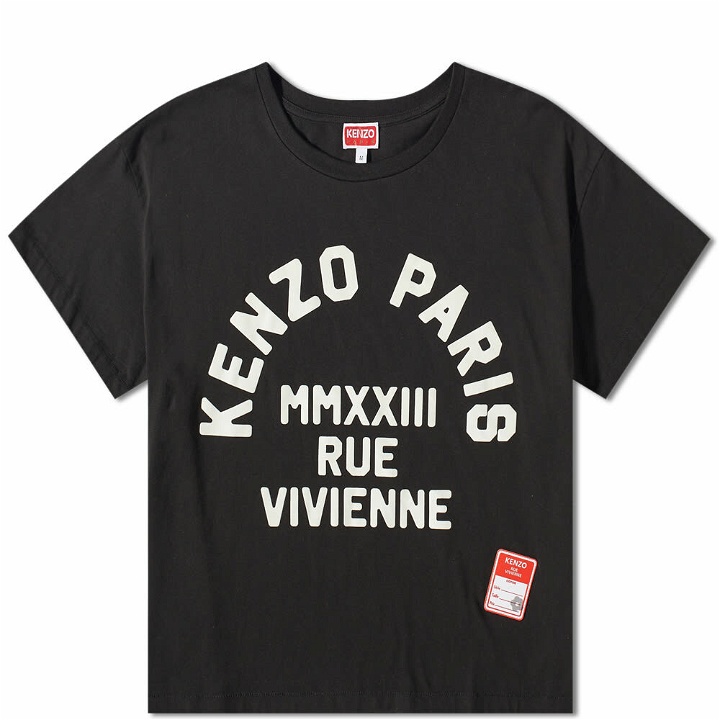 Photo: Kenzo Paris Men's Rue Vivienne 80 S T-Shirt in Black