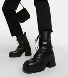 Bogner Seoul shearling-lined combat boots